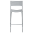 Ella Outdoor Bar Stool in Titanium Gray Thumbnail 3