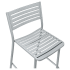 Ella Outdoor Bar Stool in Titanium Gray Thumbnail 5