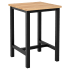 Ottis Bar Height Table Set in Black Finish Thumbnail 4