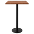 Premium Solid Wood Plank Restaurant Table - Bar Height Thumbnail 4