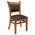 Premium Padded Back Wood Chair Thumbnail 5