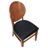 Premium Lorenzo Wood Chair Thumbnail 4