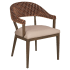 Valro Curved-Back Aluminum Chair Thumbnail 1