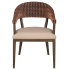 Valro Curved-Back Aluminum Chair Thumbnail 2