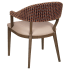Valro Curved-Back Aluminum Chair Thumbnail 4