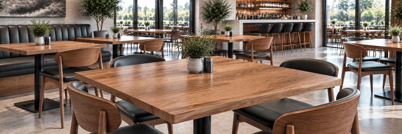 Restaurant tables