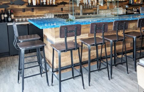 Restaurant Bar Stools And Counter, Casual Dining And Bar Stools San Marcos