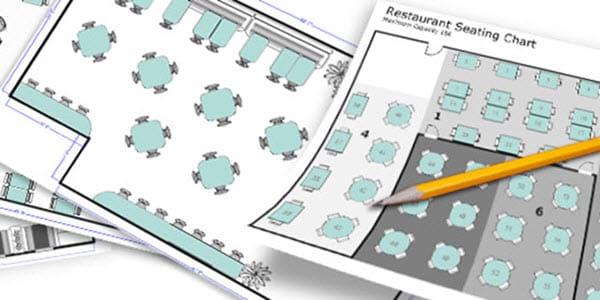Restaurant floor plans