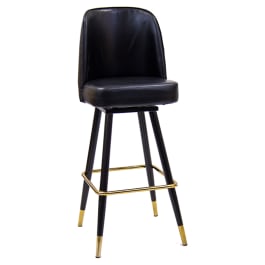 Metal barstool with swivel bucket seat new arrivals