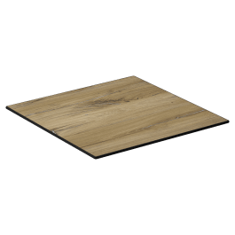 Heritage Oakwood Outdoor Resin Table Top with Phenolic Edge