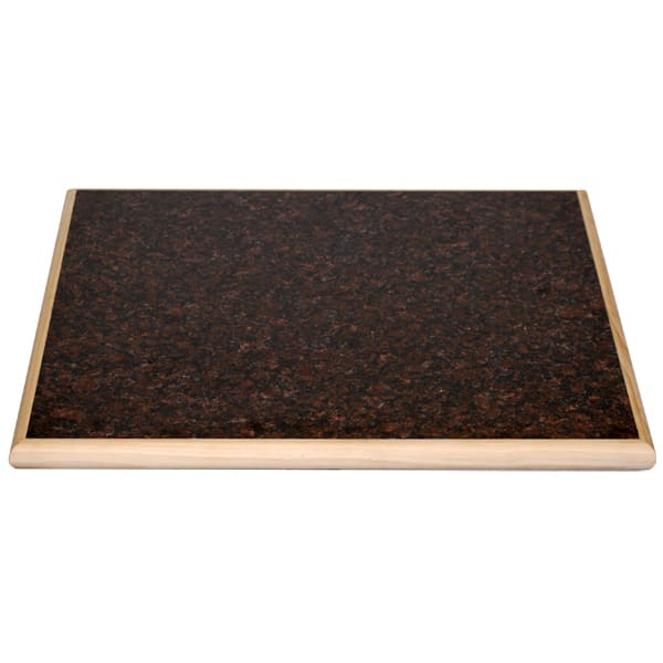 Custom Table Top with Laminate Overlay and Wood Edge