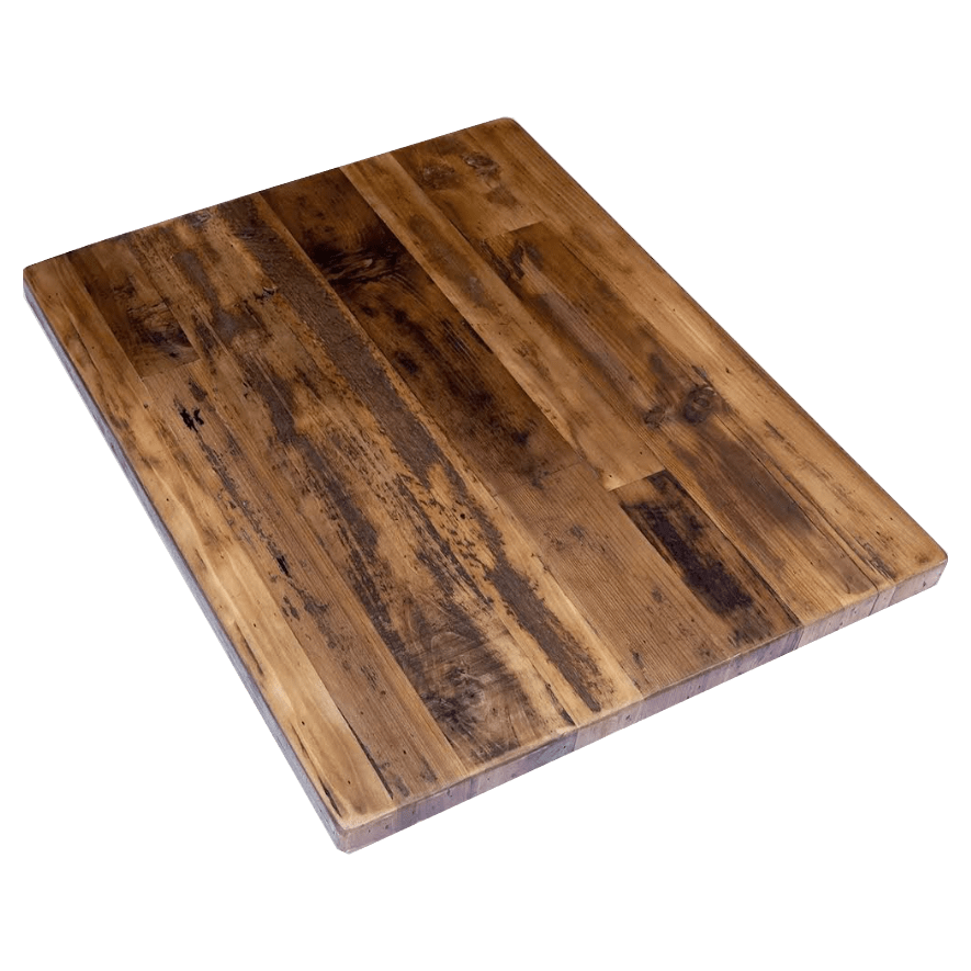 Industrial Series Reclaimed Wood Plank Table Top